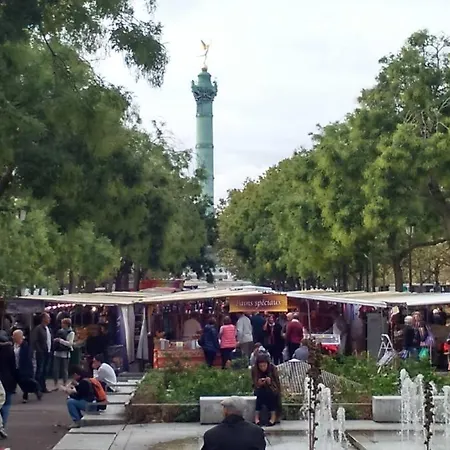Cozy Bastille With Balcony Appartamento *
